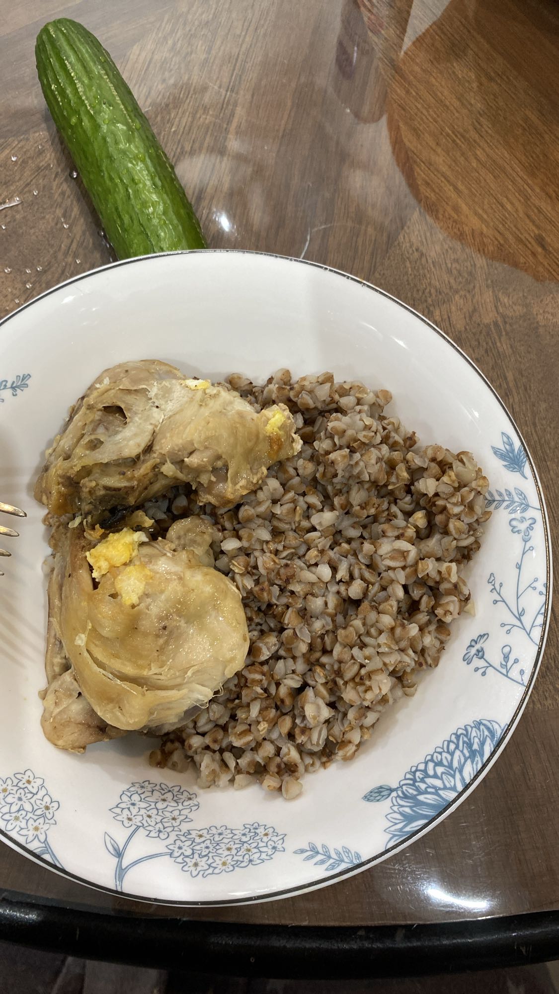 Гречка с курицей