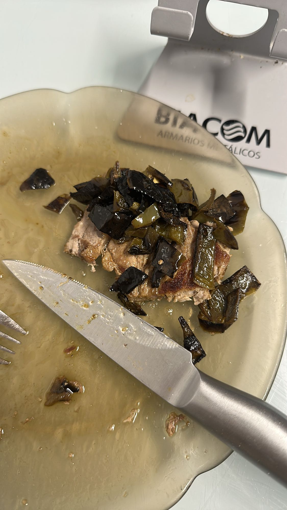 Carne asada con chiles