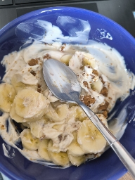 Yaourt aux bananes