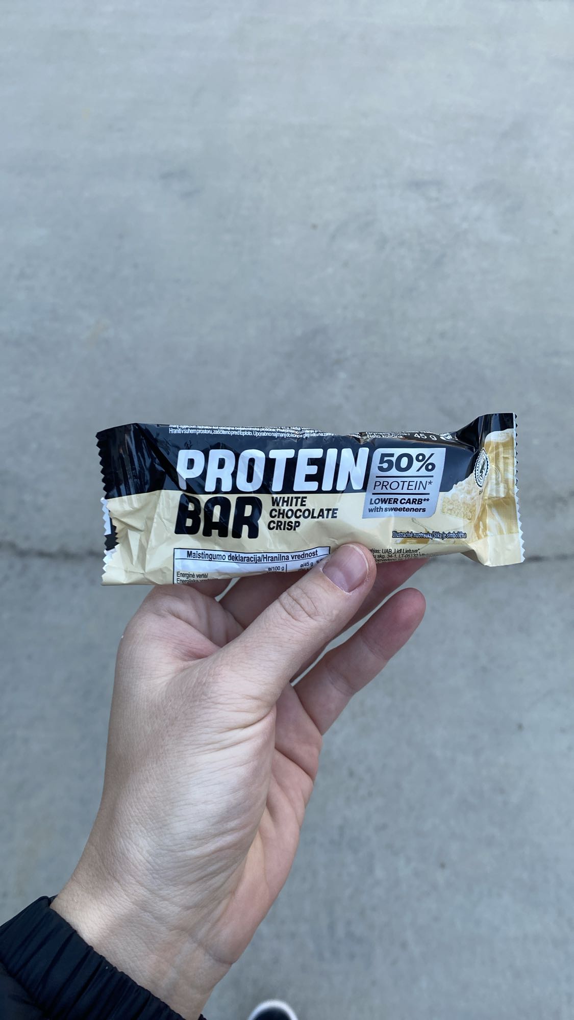 Protein Bar White Chocolate