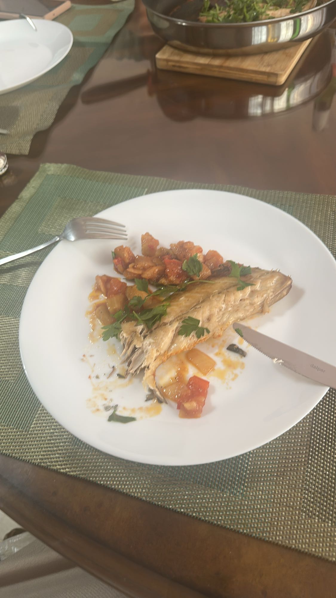 Baked Fish with Vegetables