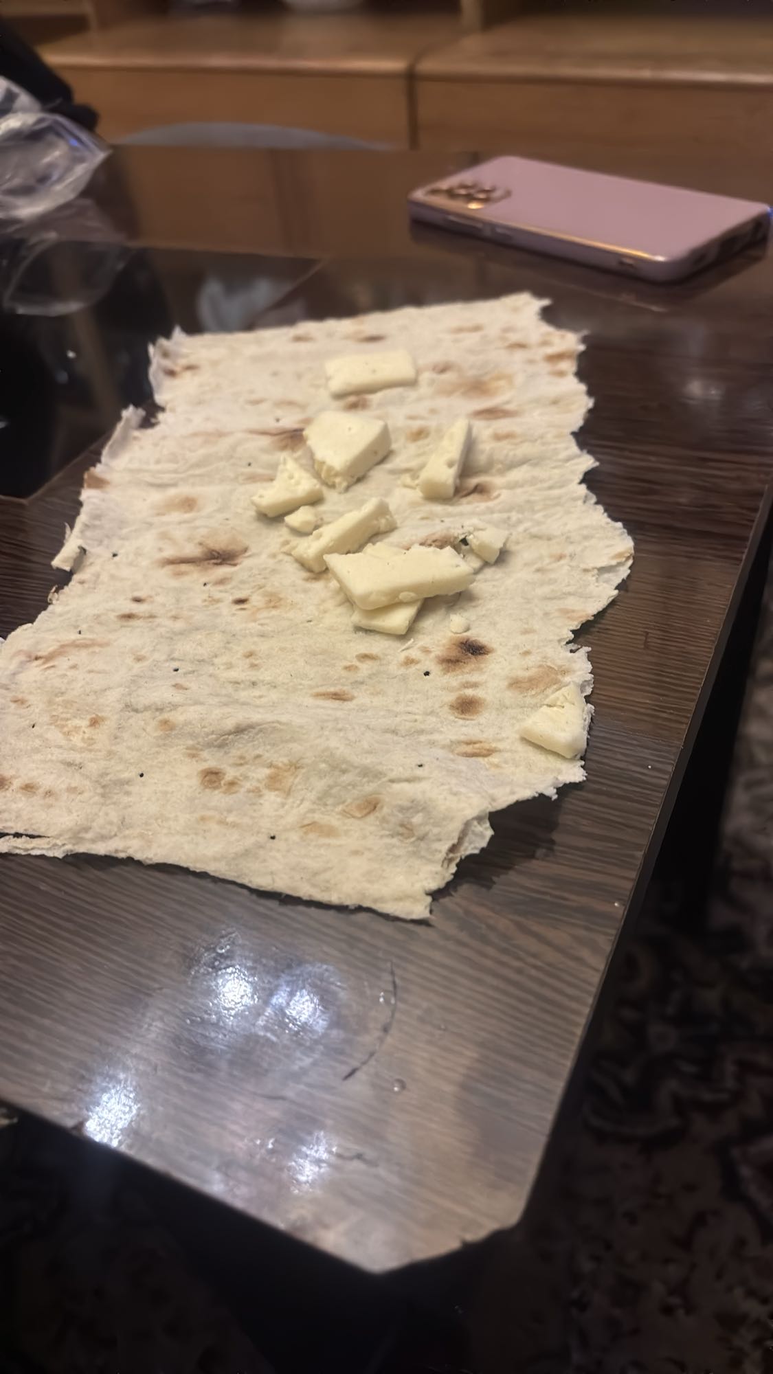 Лаваш с сыром