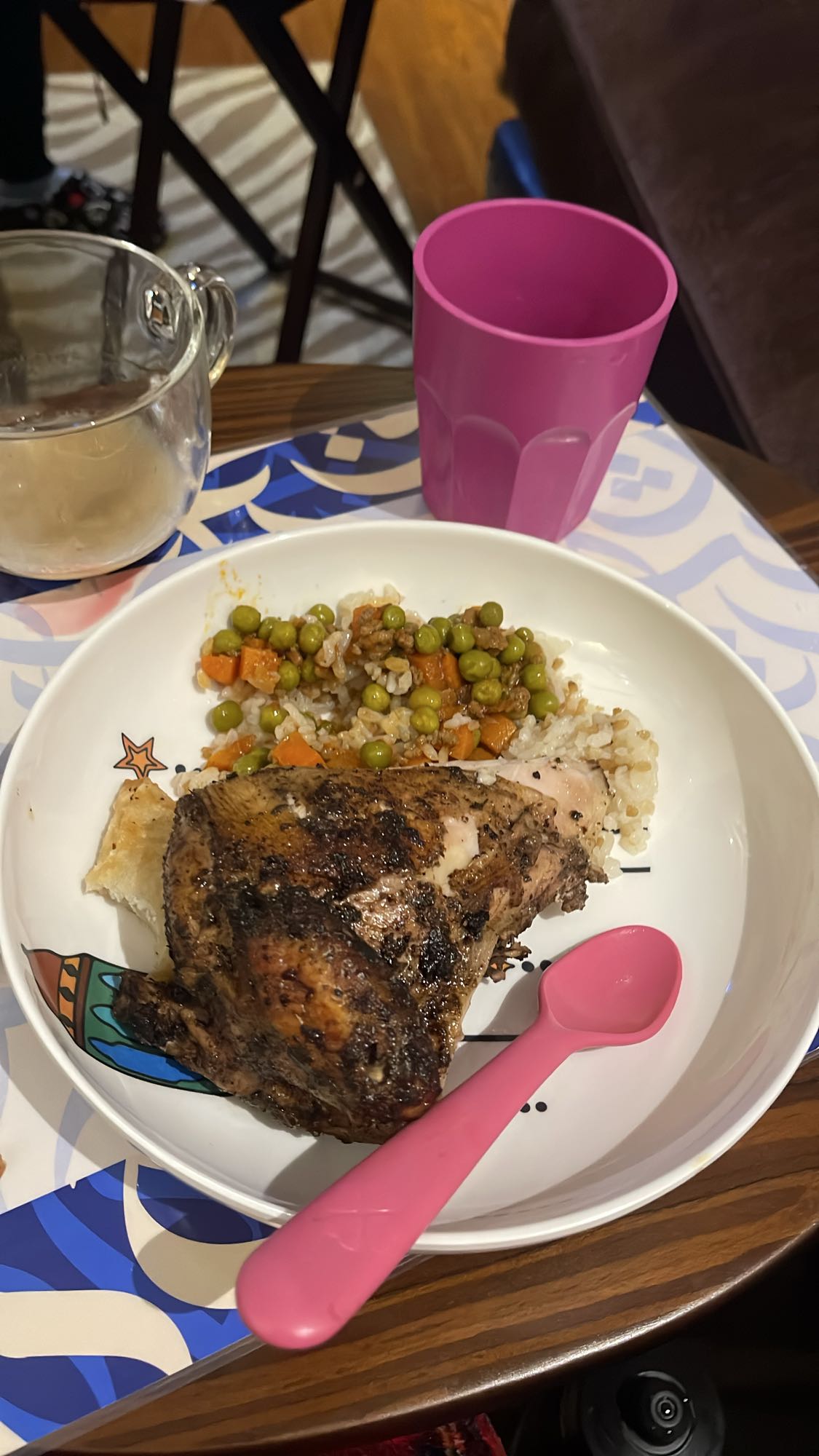 Grilled Chicken with Rice