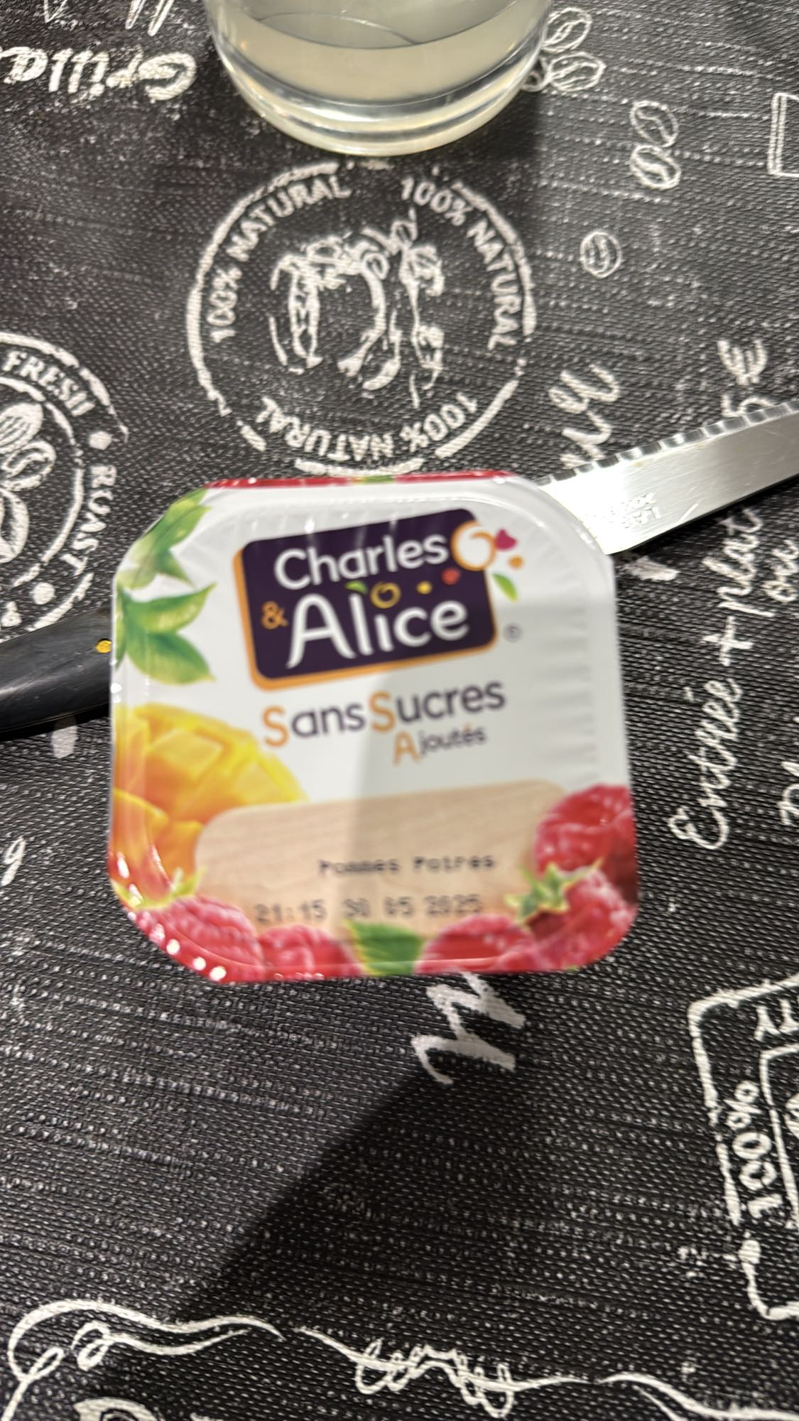 Compote pommes poires