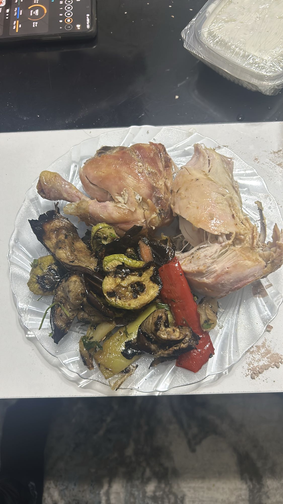 Grilled Chicken with Veggies