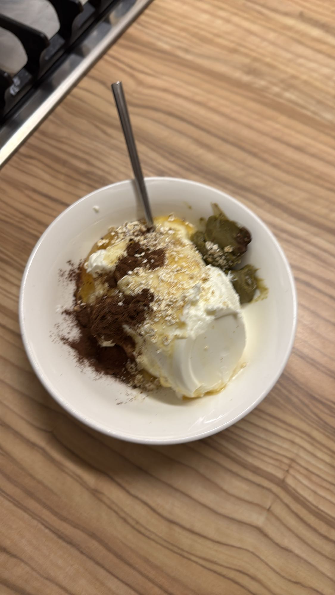 Yogurt with Honey & Cocoa