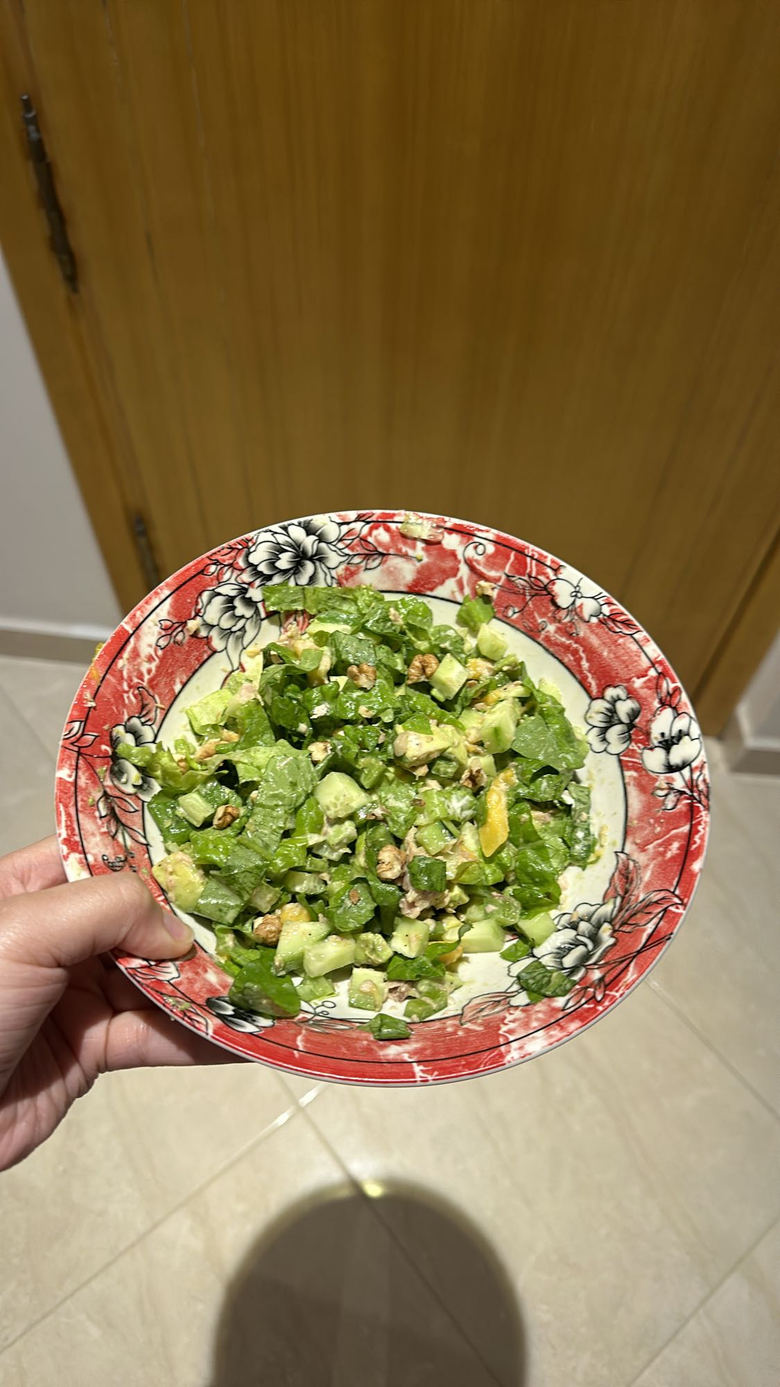 Salade verte croquante