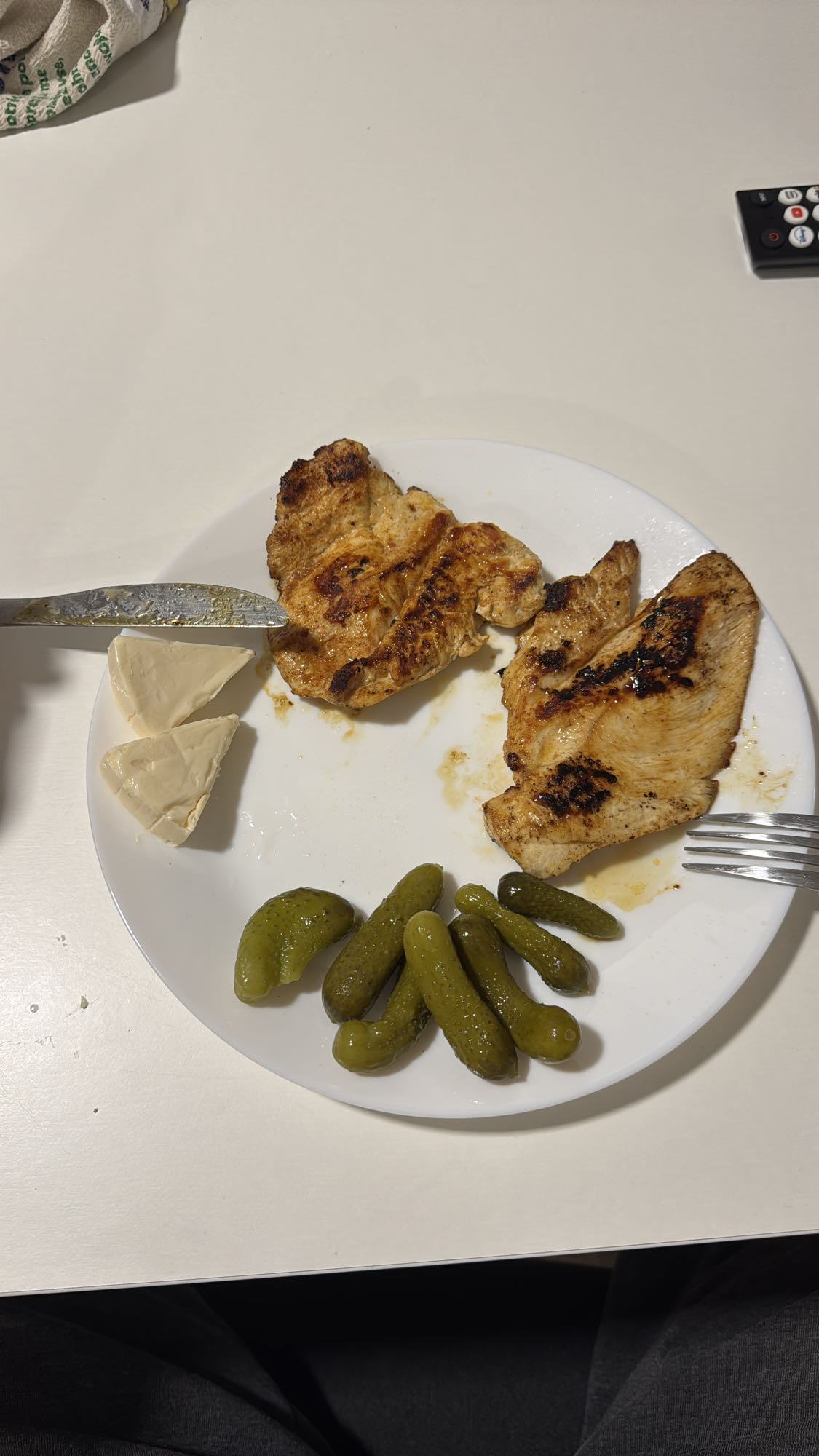 Grilled Chicken with Pickles
