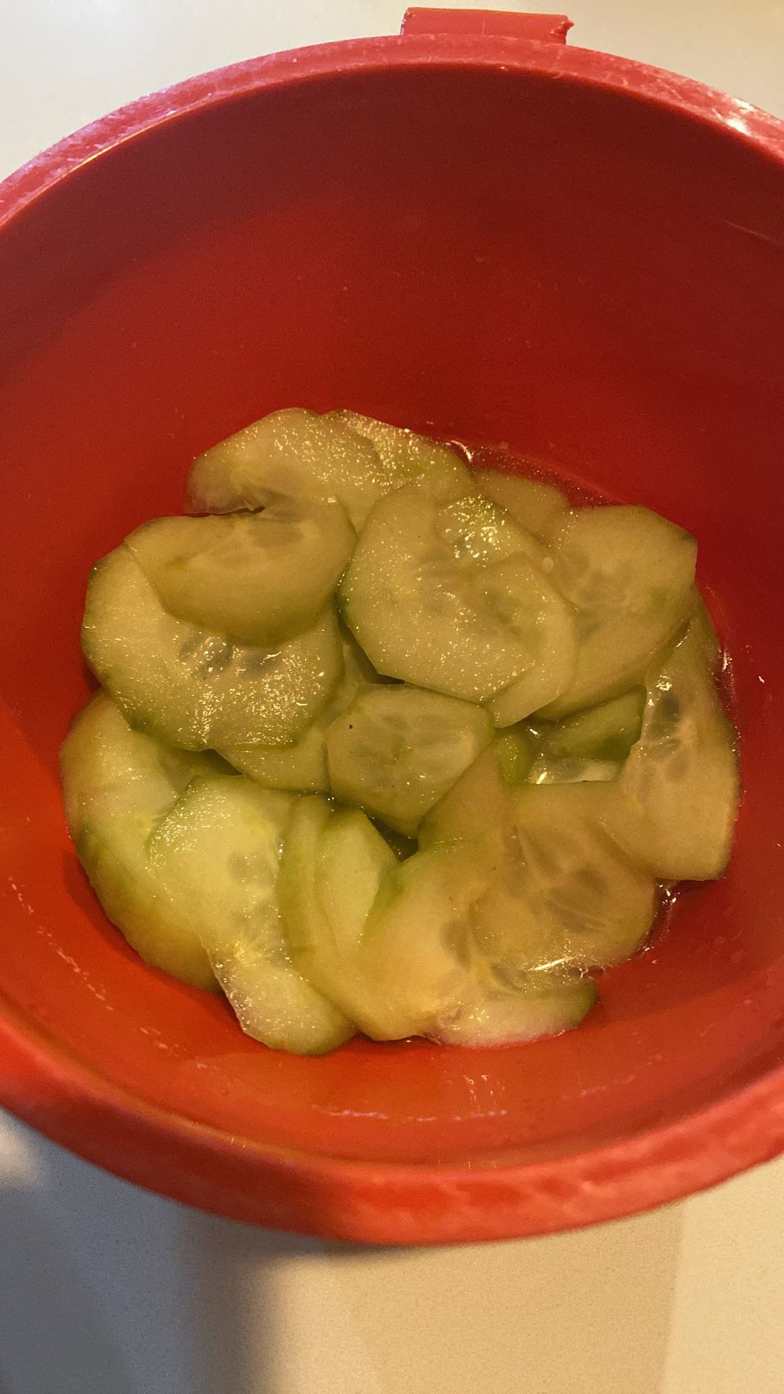Salade de concombre