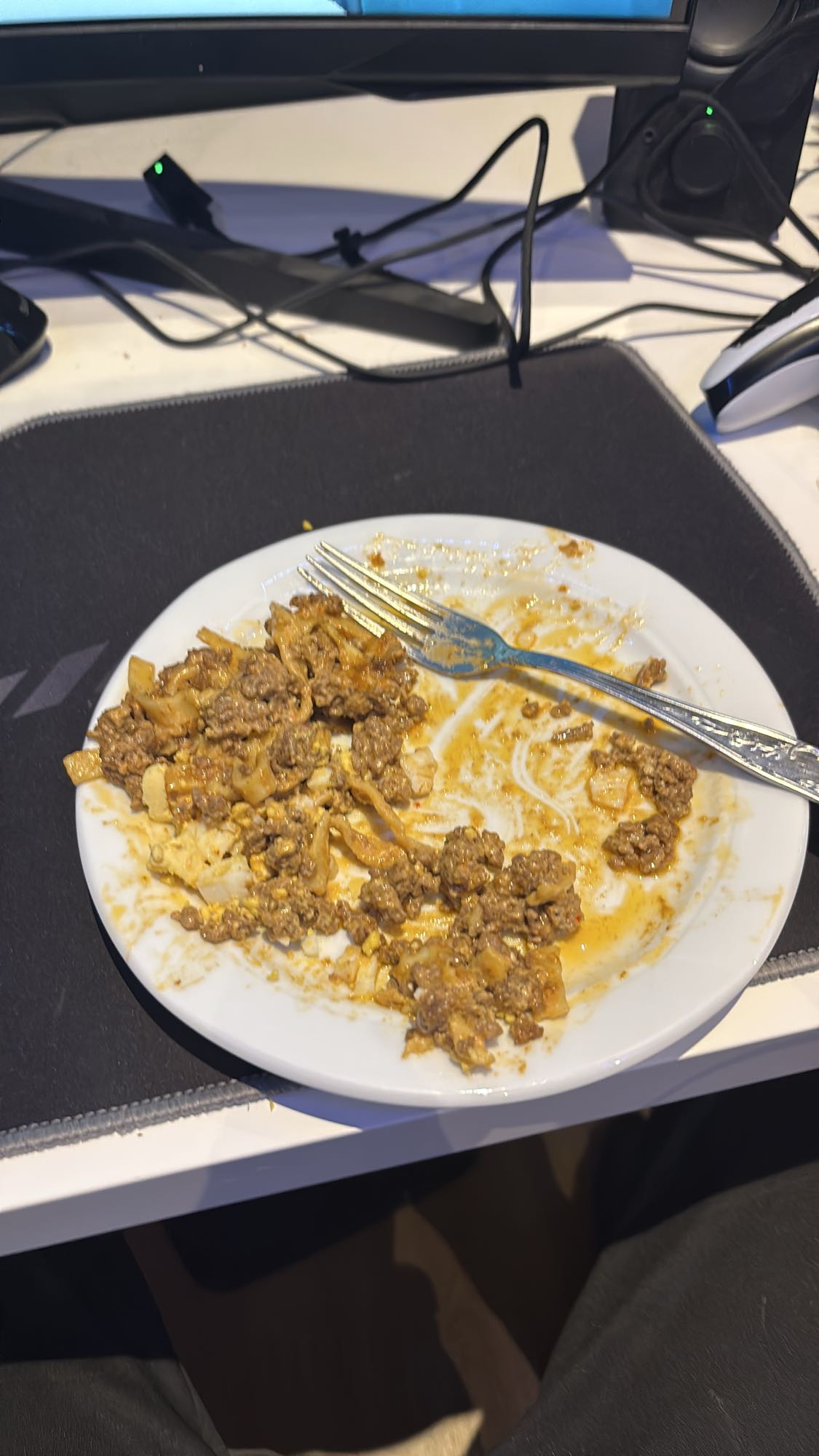 Beef and Cheese Scramble