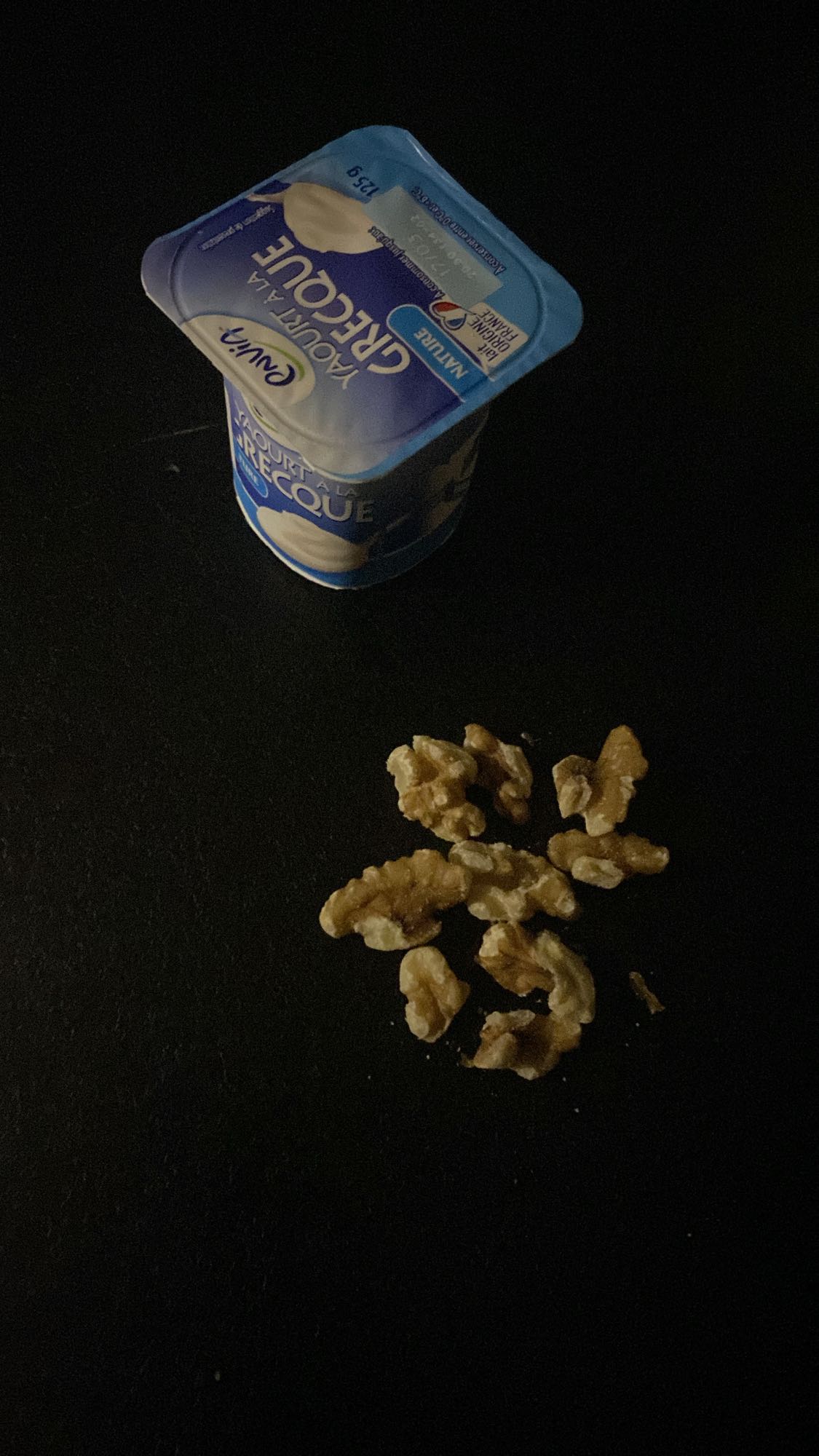 Yaourt grec et noix