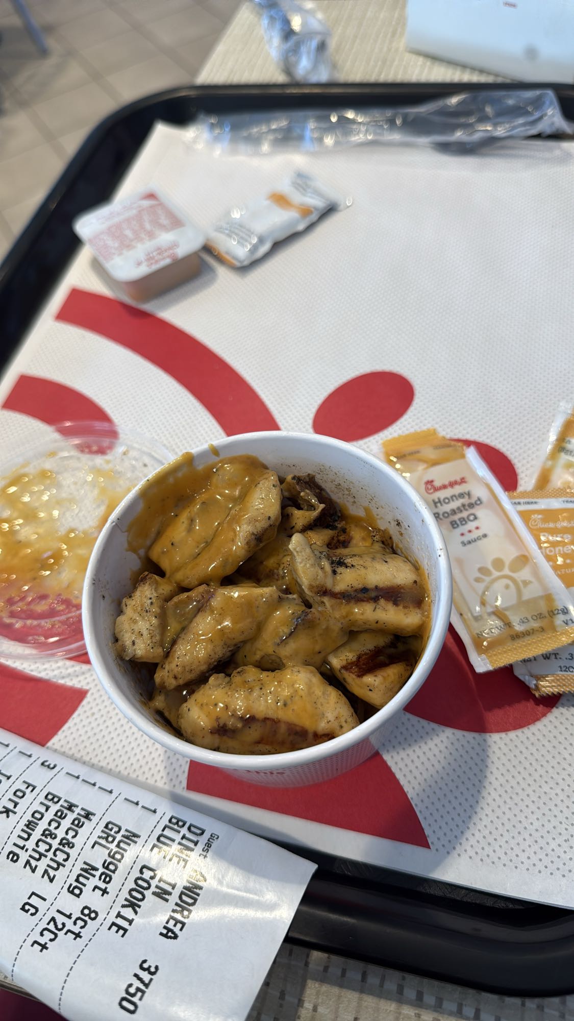 Grilled Nuggets with Sauce