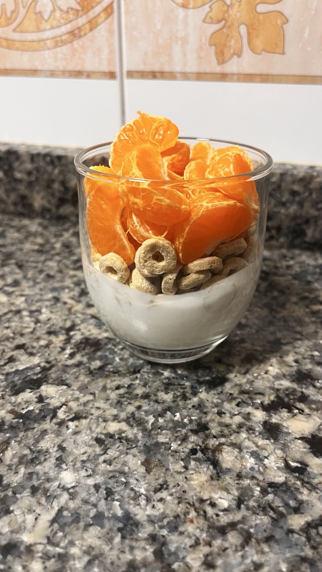 Yogur con mandarina