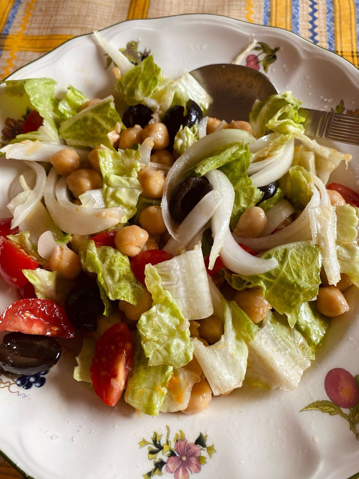 Ensalada de garbanzos