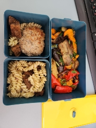 Pasta with Meat and Veggies