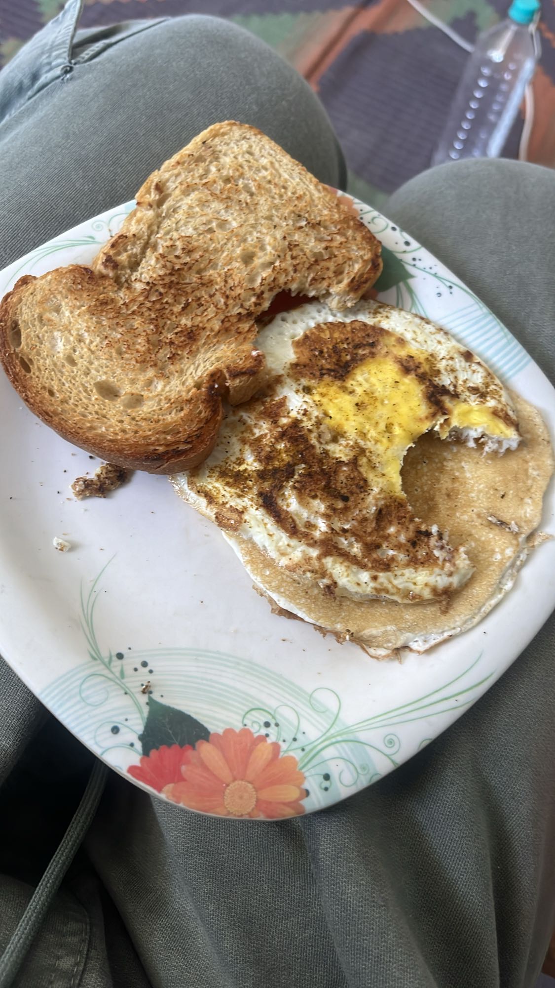 Egg and Toast Breakfast