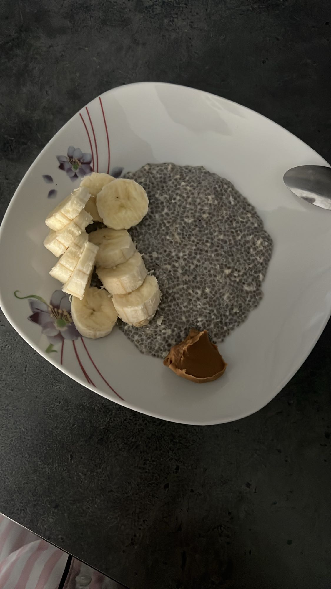 Pudding de chia banane