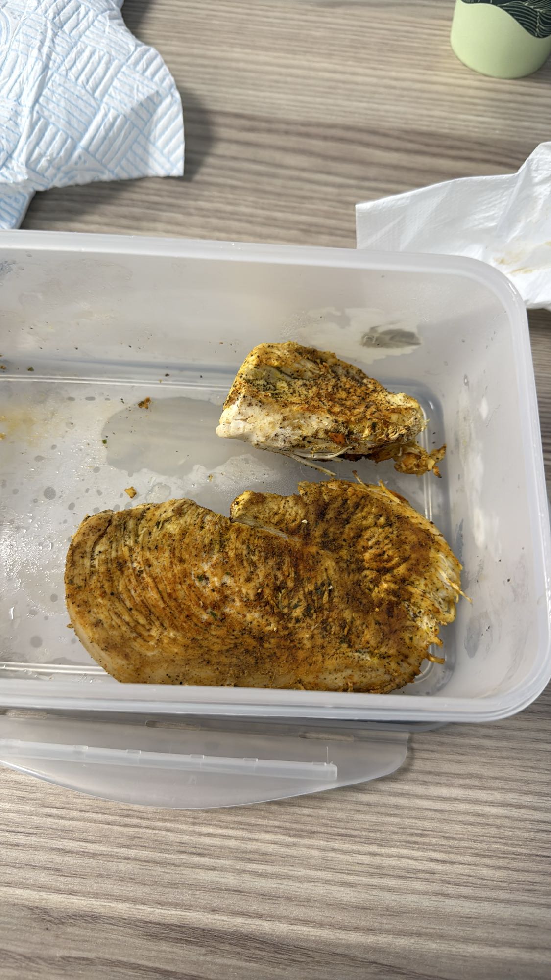 Piept de pui condimentat