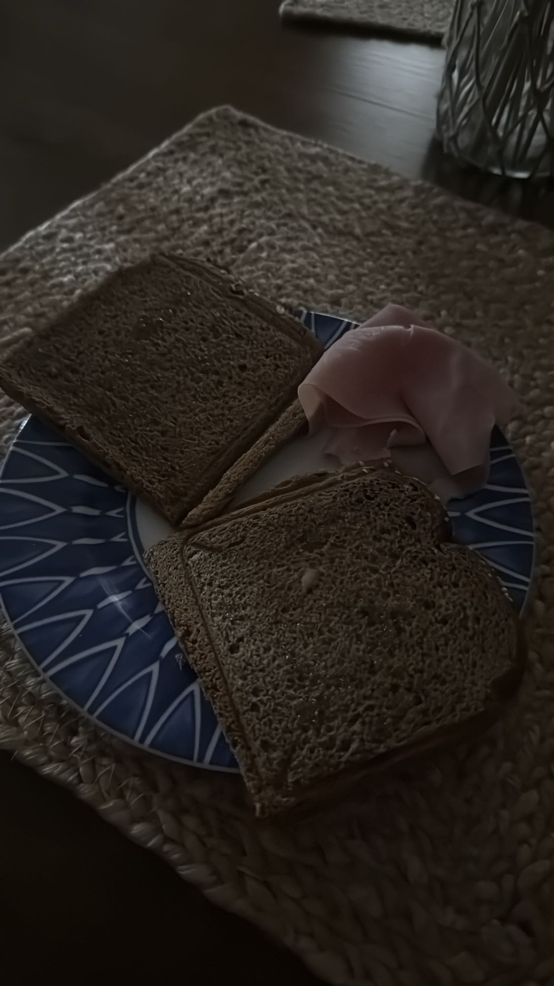 Sándwich de pan integral