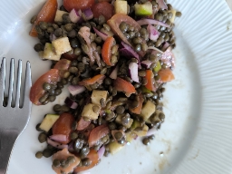 Salade de lentilles