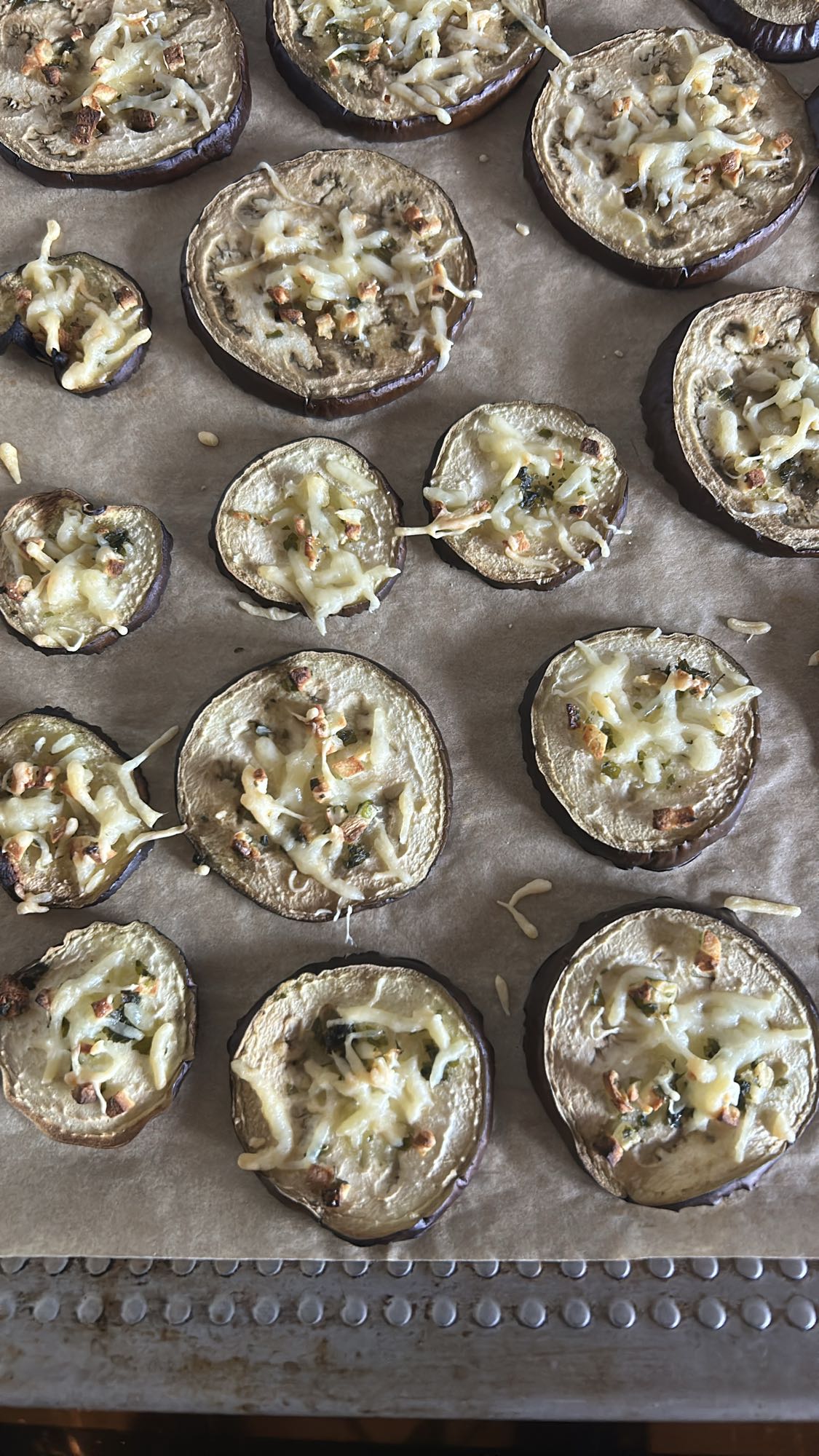 Aubergines gratinées