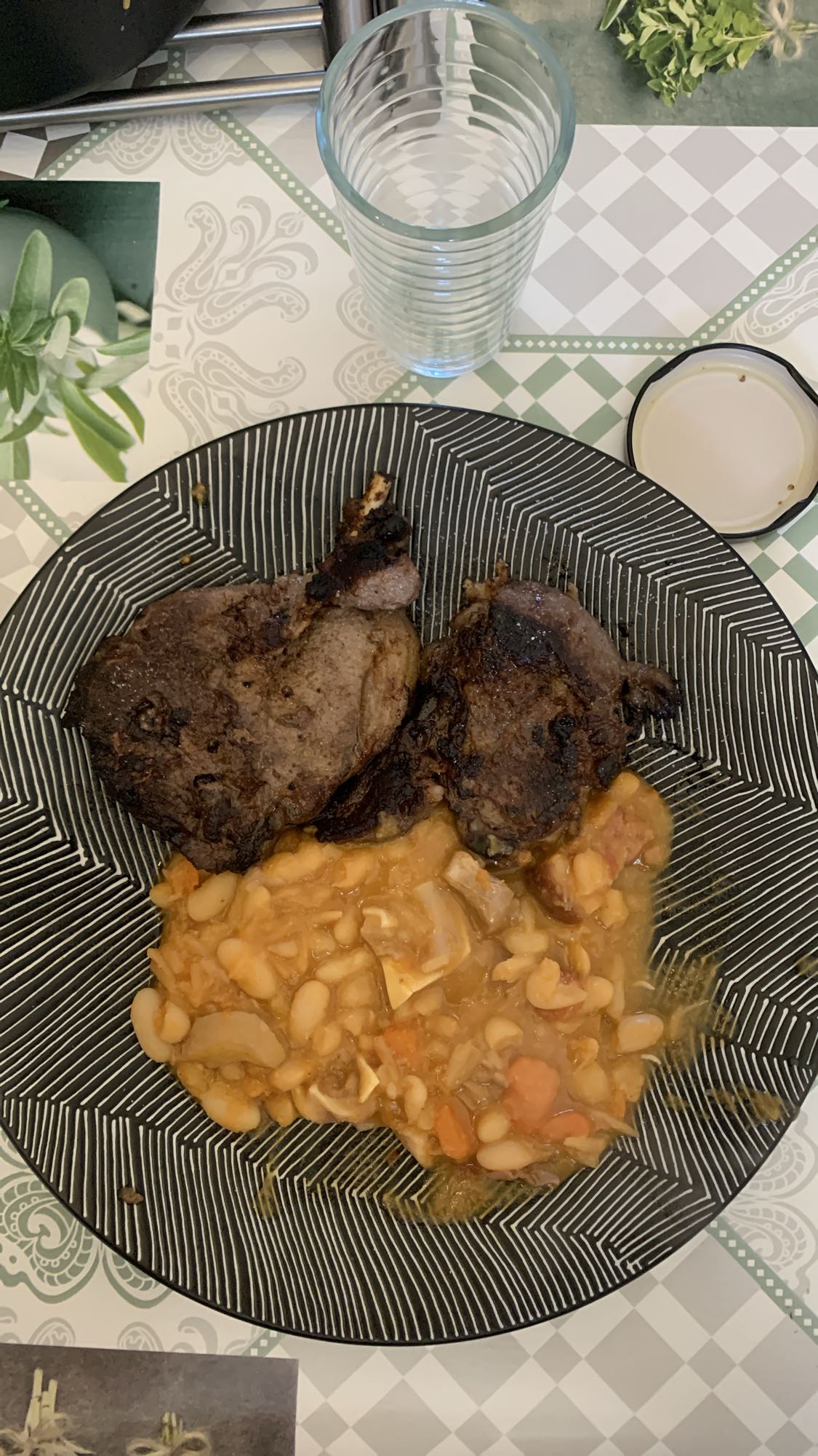 Cassoulet avec agneau