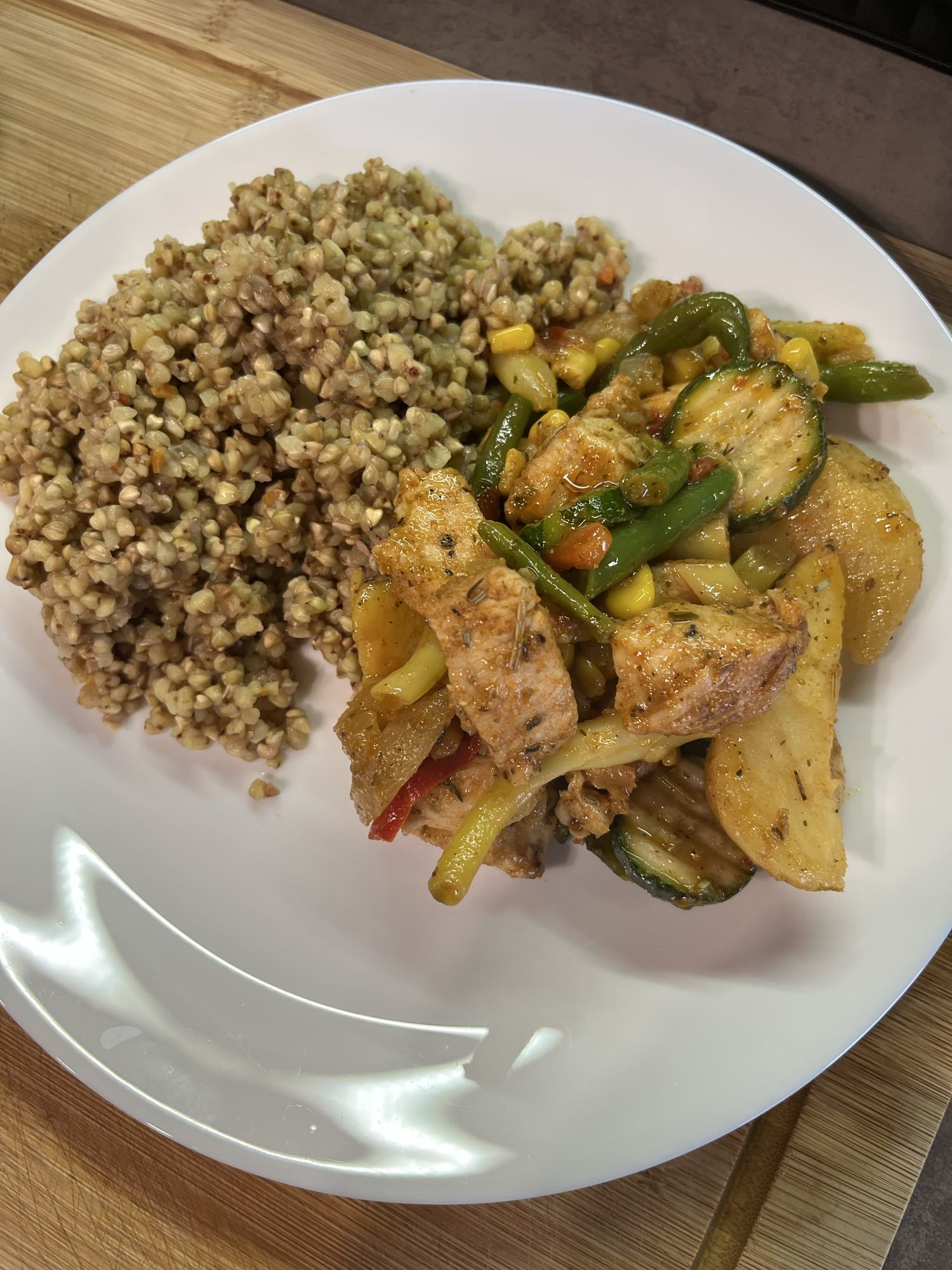 Kasza gryczana z kurczakiem