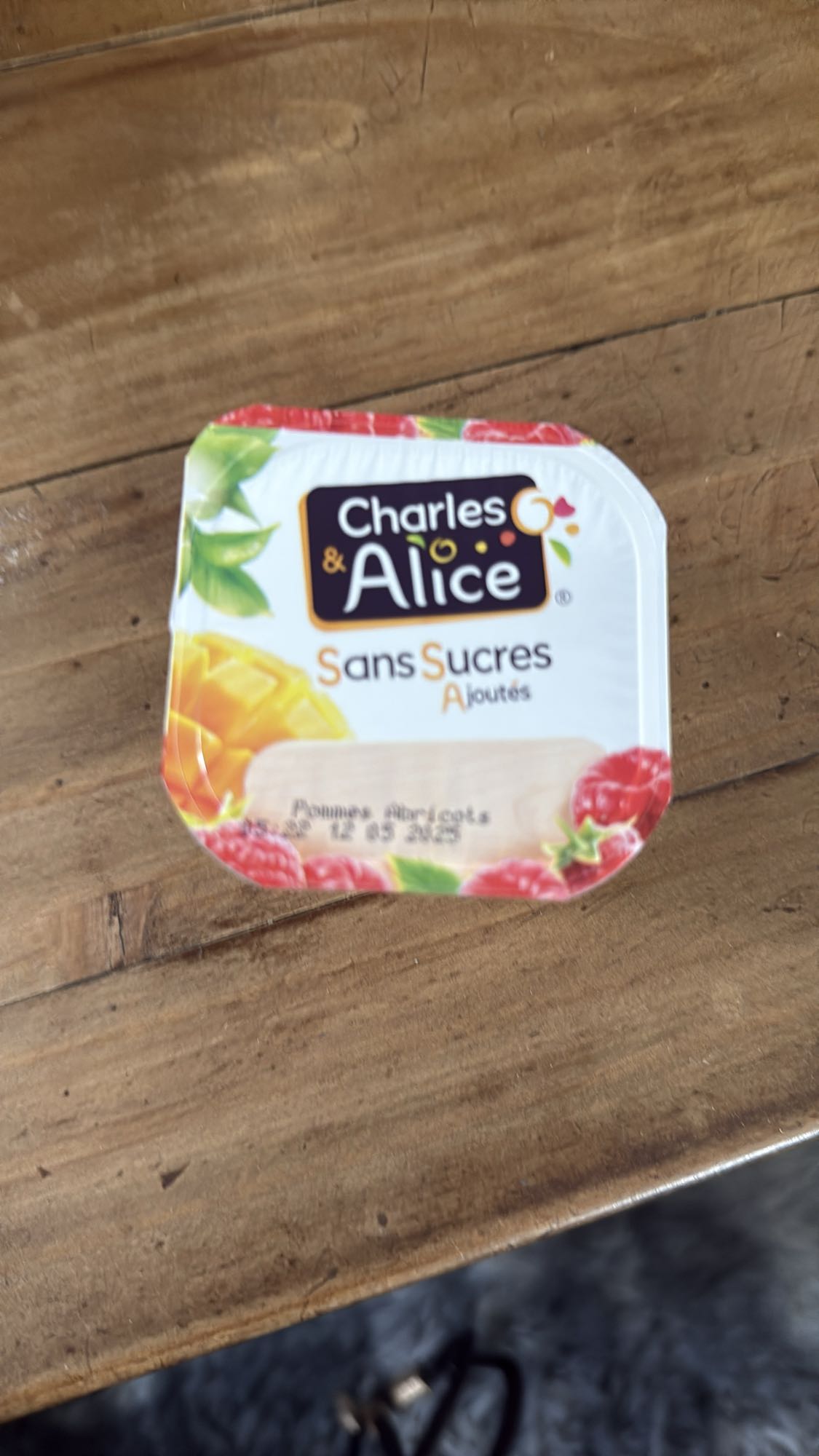 Compote pommes abricots