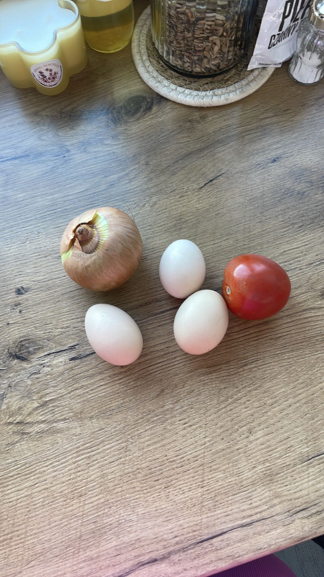 Jajecznica z warzywami