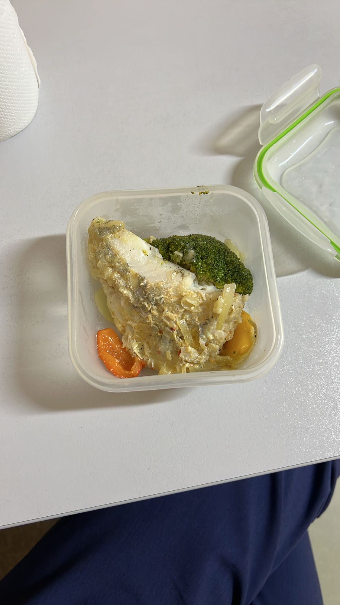 Рыба с овощами