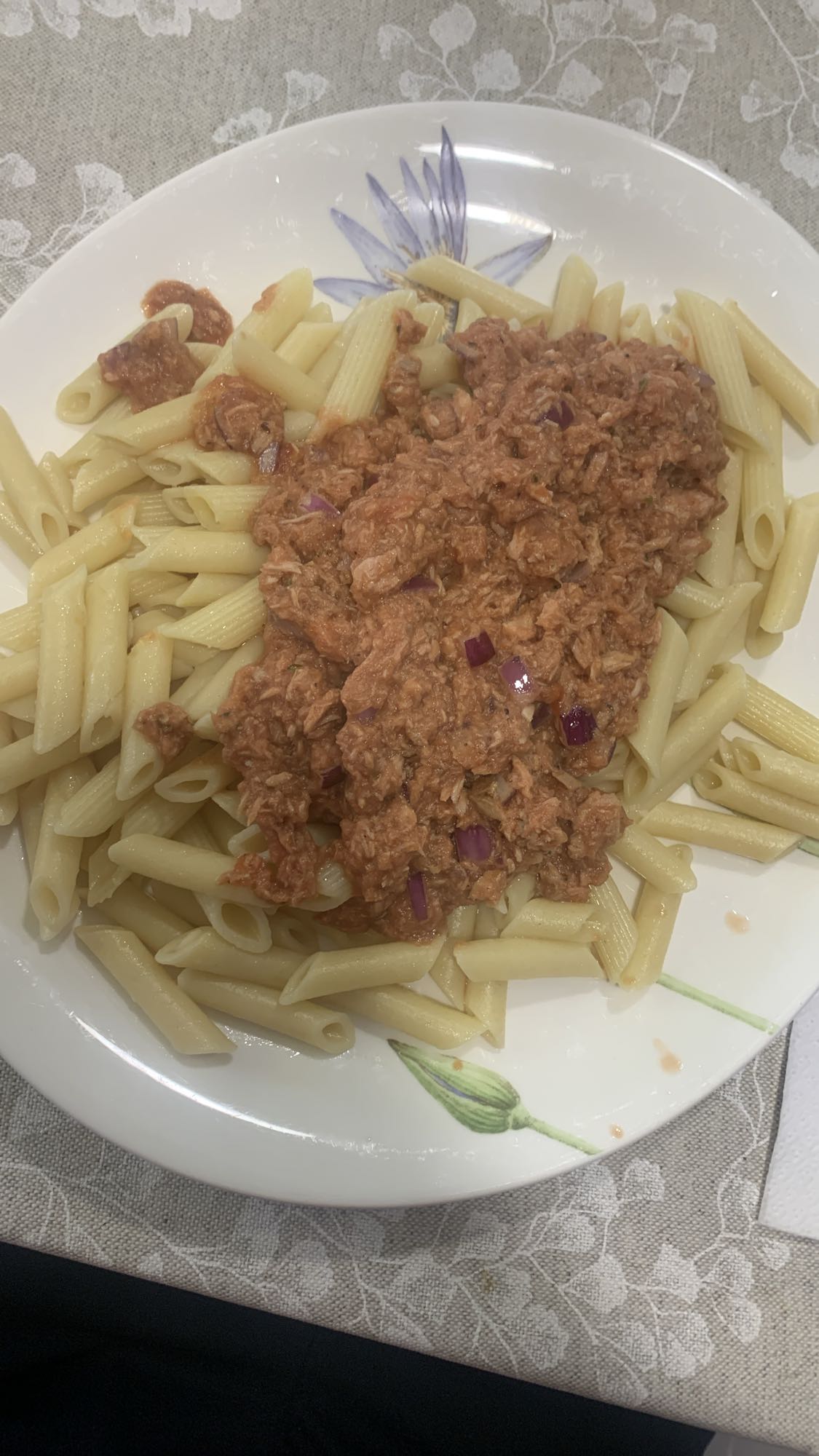Pasta with Tuna Sauce