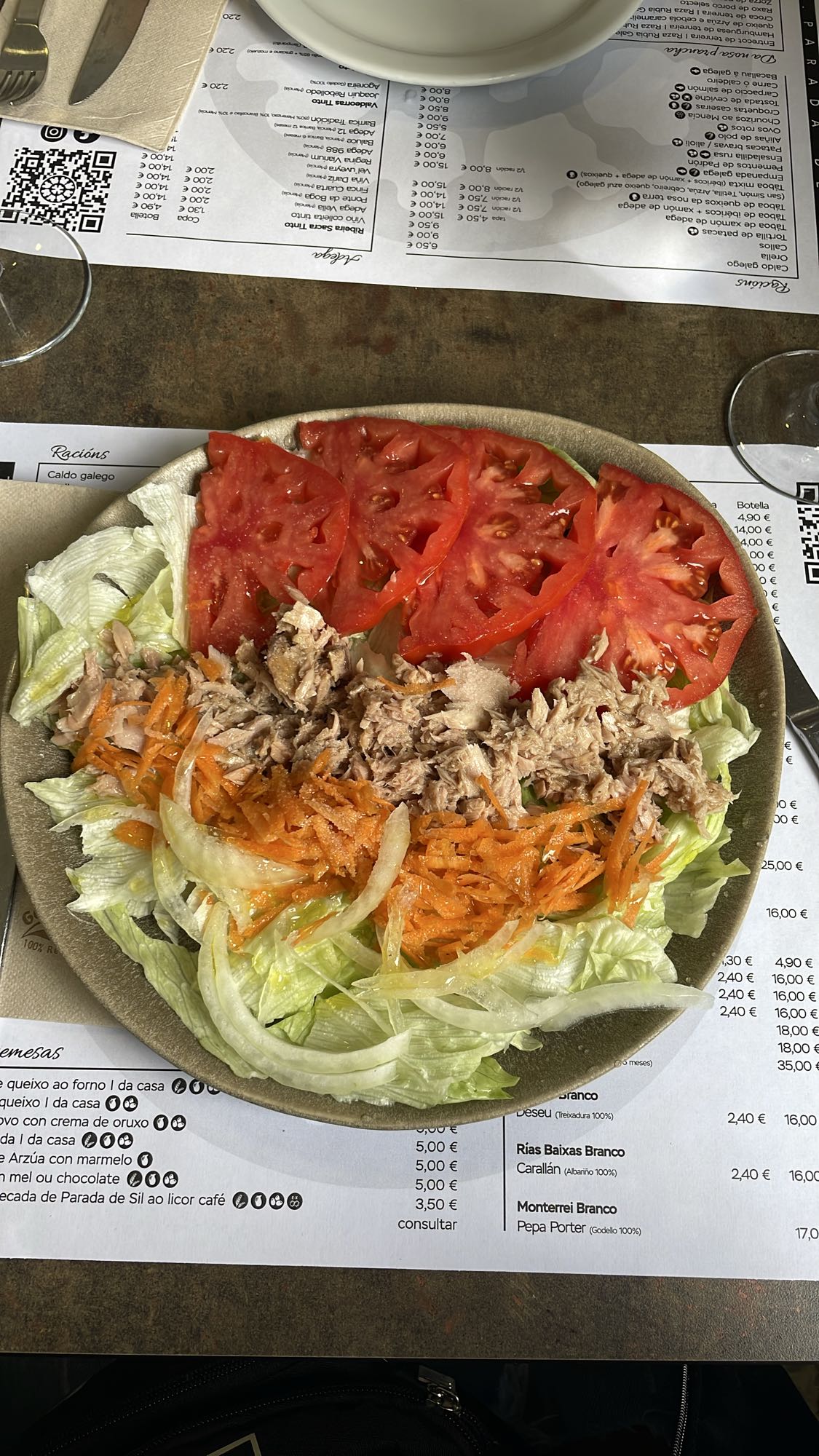 Ensalada de atún