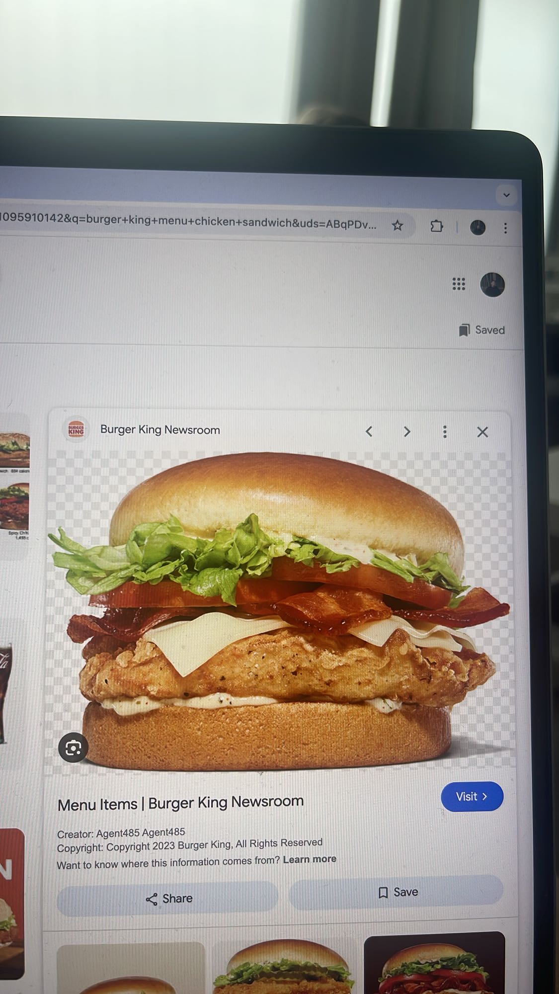 BK Chicken Sandwich