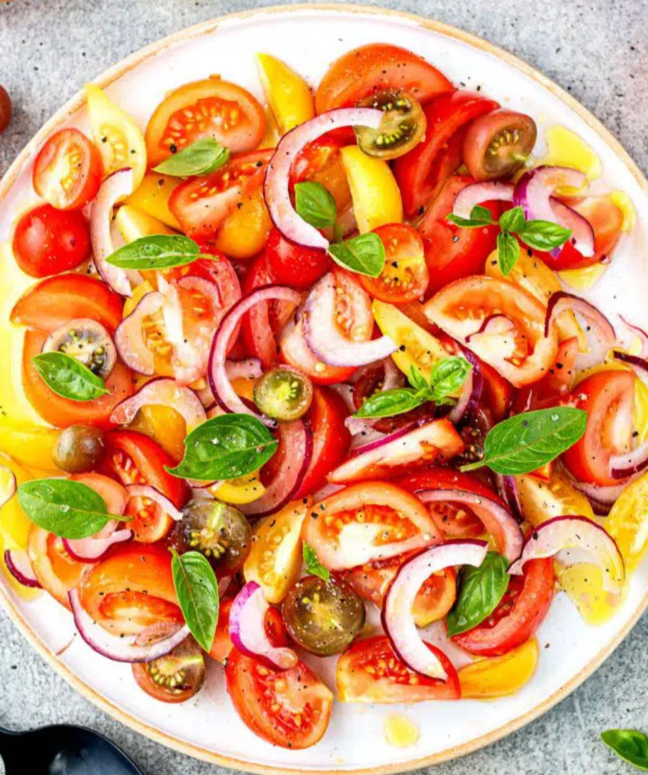 Tomato Basil Salad