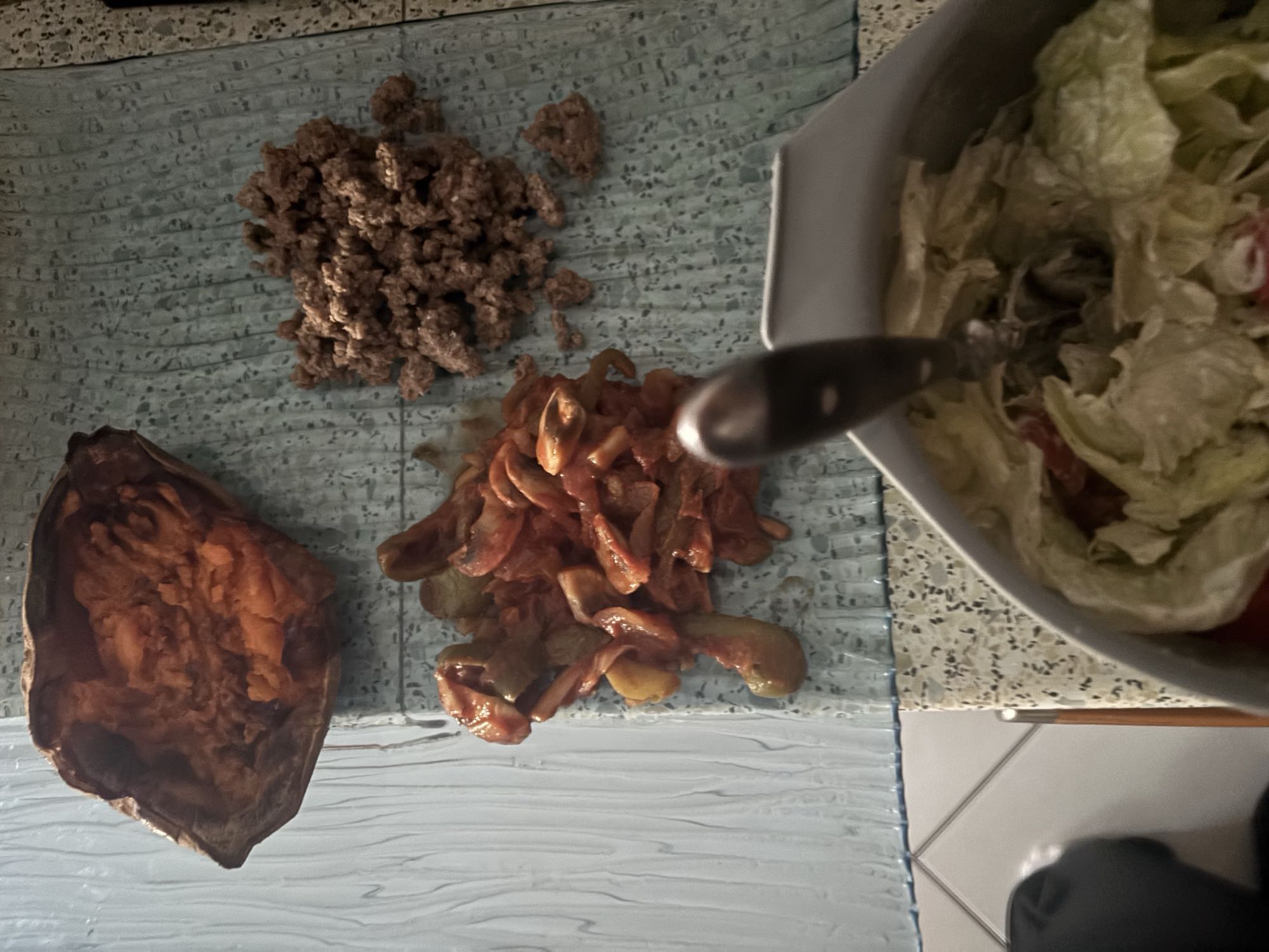 Repas équilibré maison