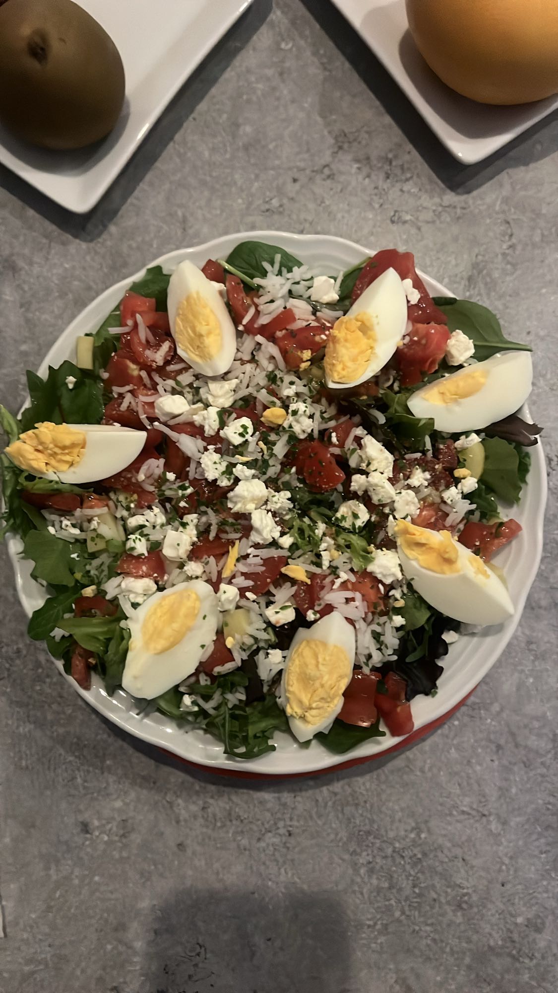 Salade protéinée