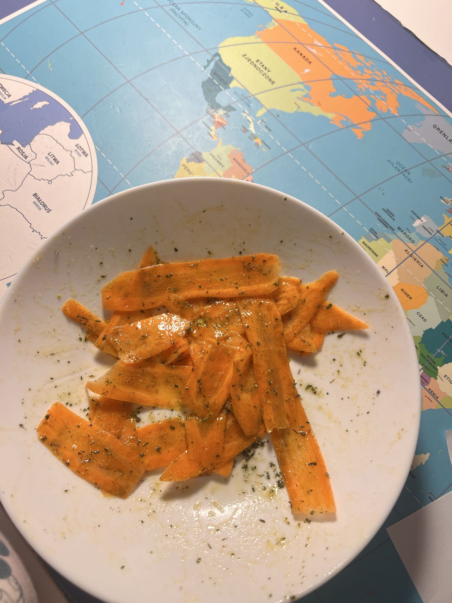 Marchewka z przyprawami