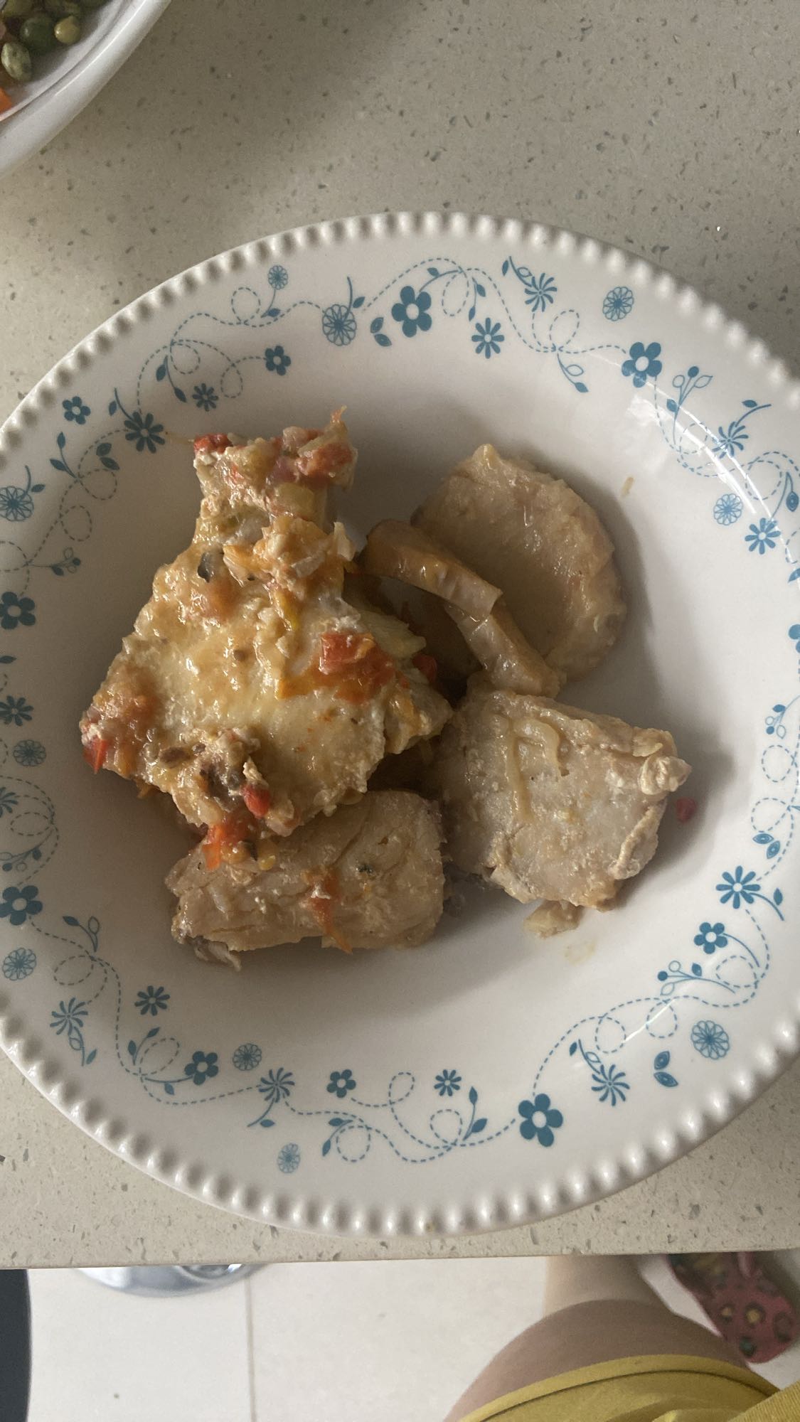 Stewed Taro with Fish