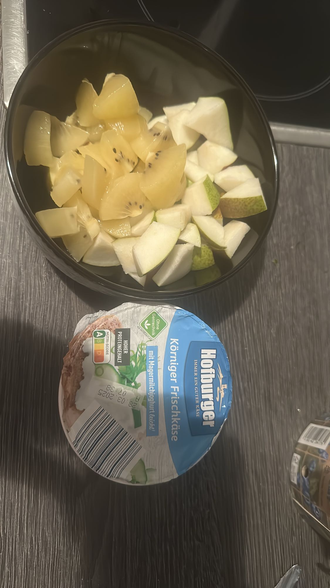 Fruchtiger Hüttenkäse