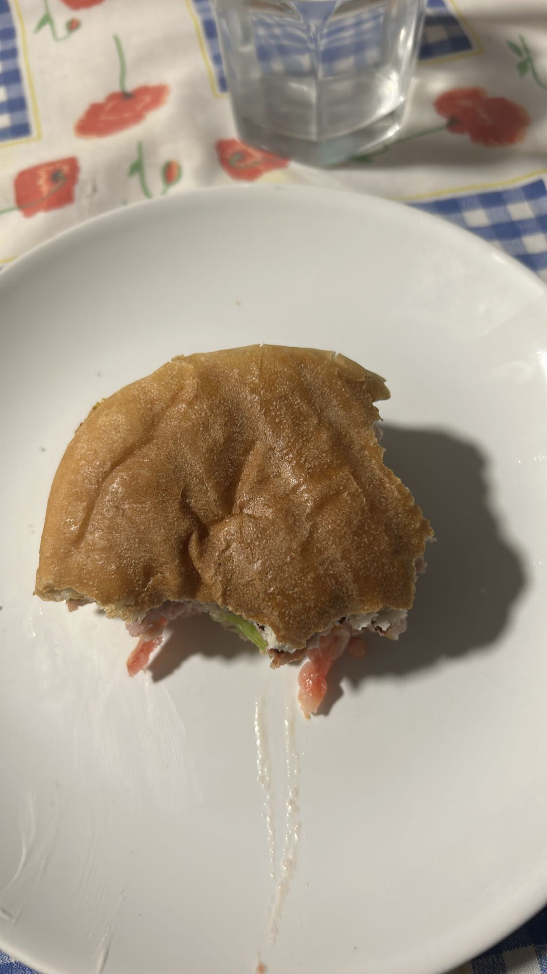 Sándwich de salmón