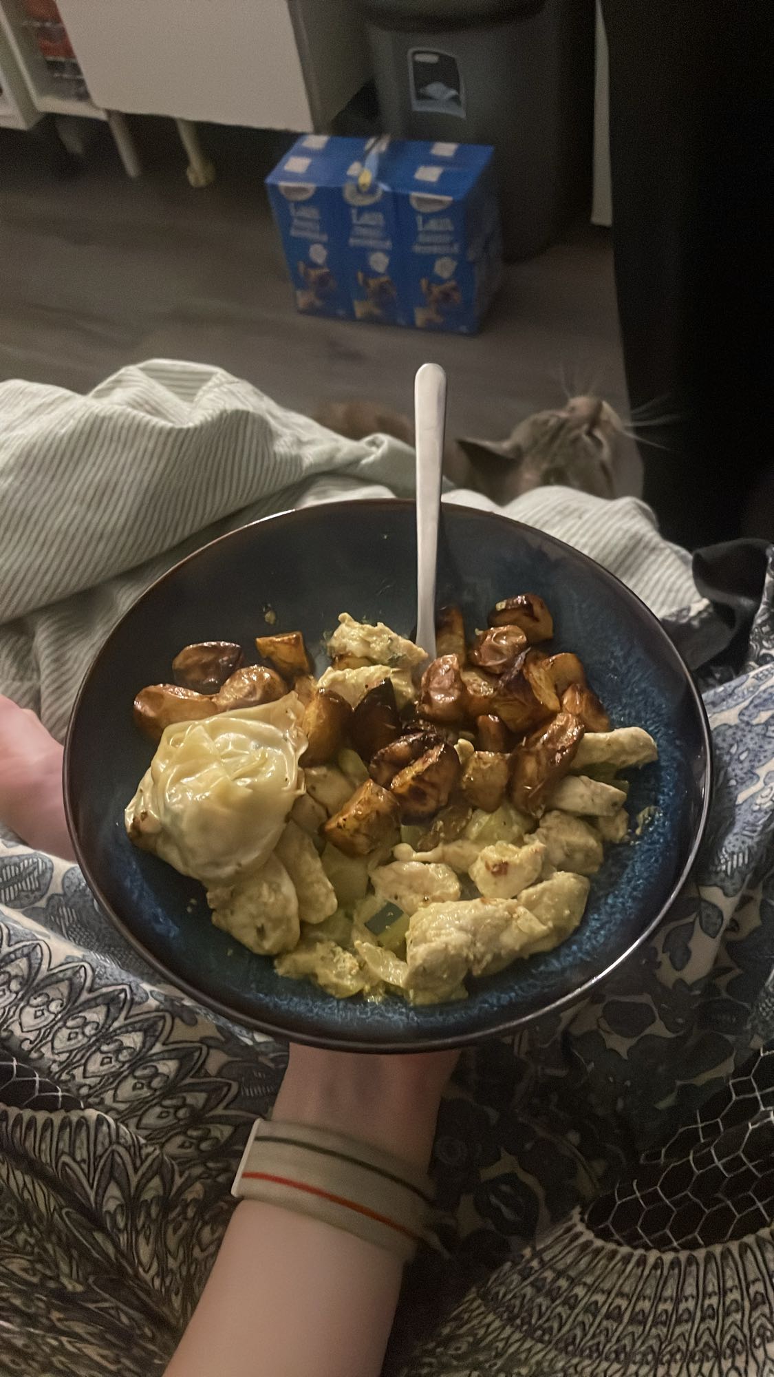 Poulet et légumes rôtis