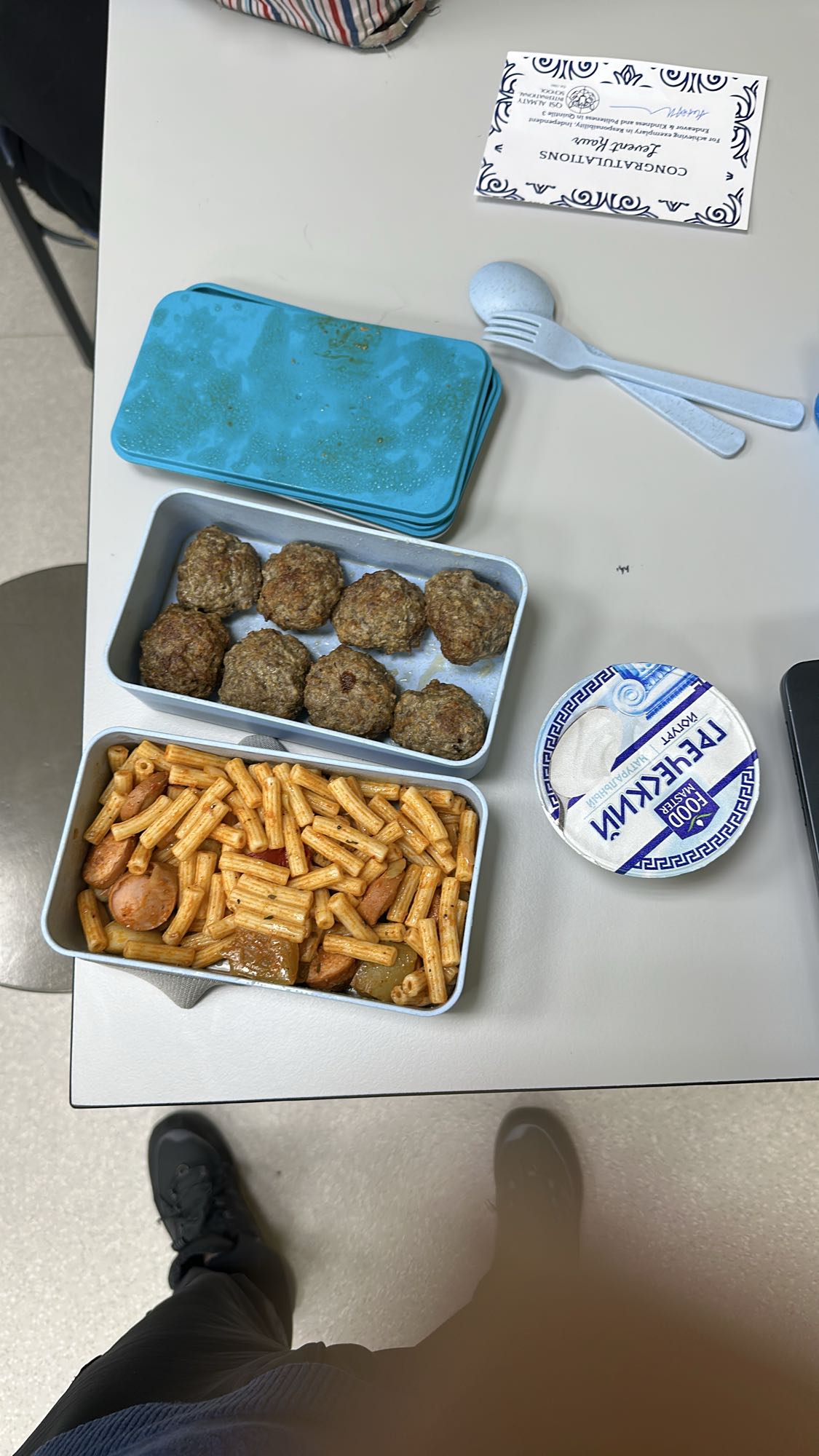 Albóndigas con pasta