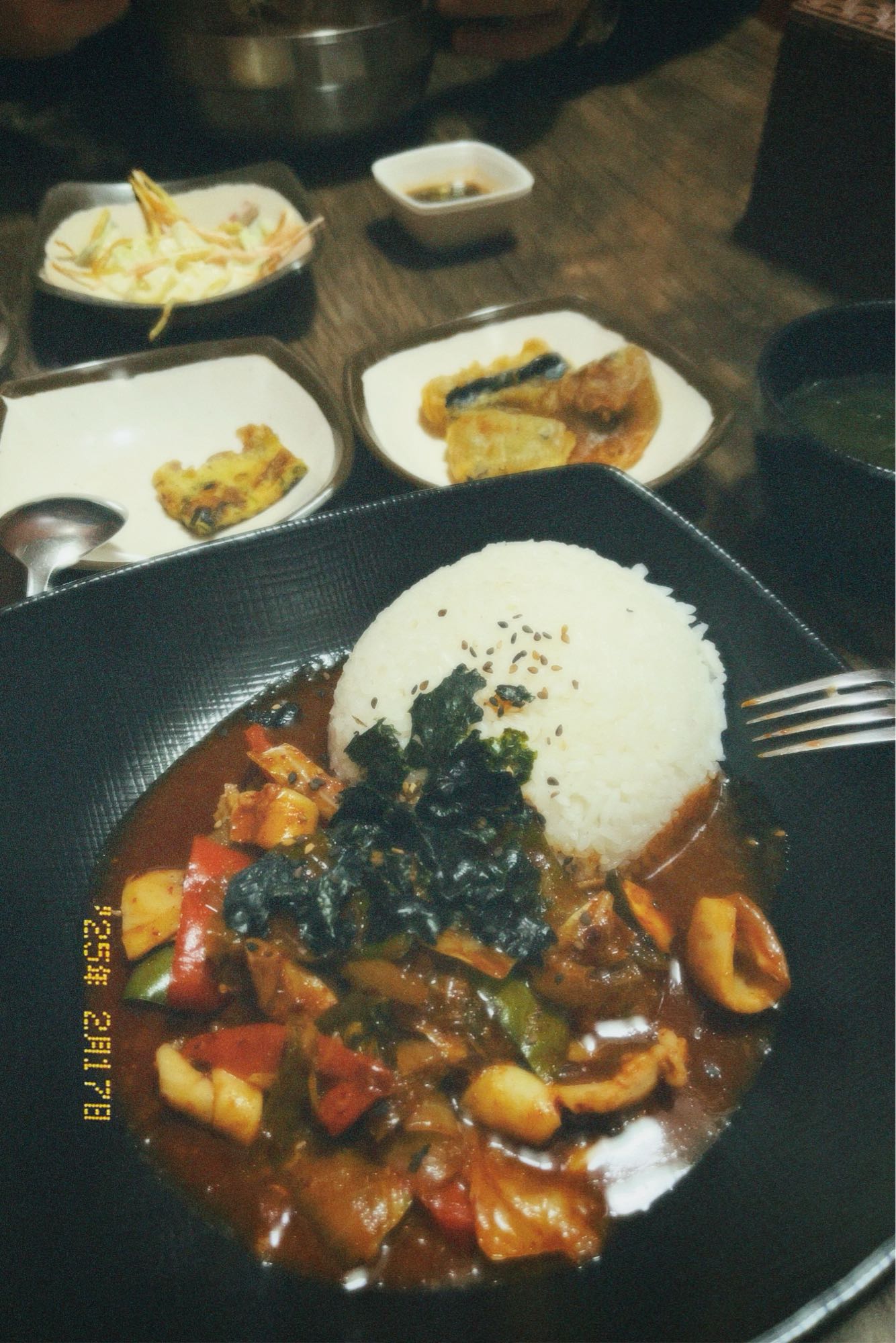 Острый морепродукт с рисом