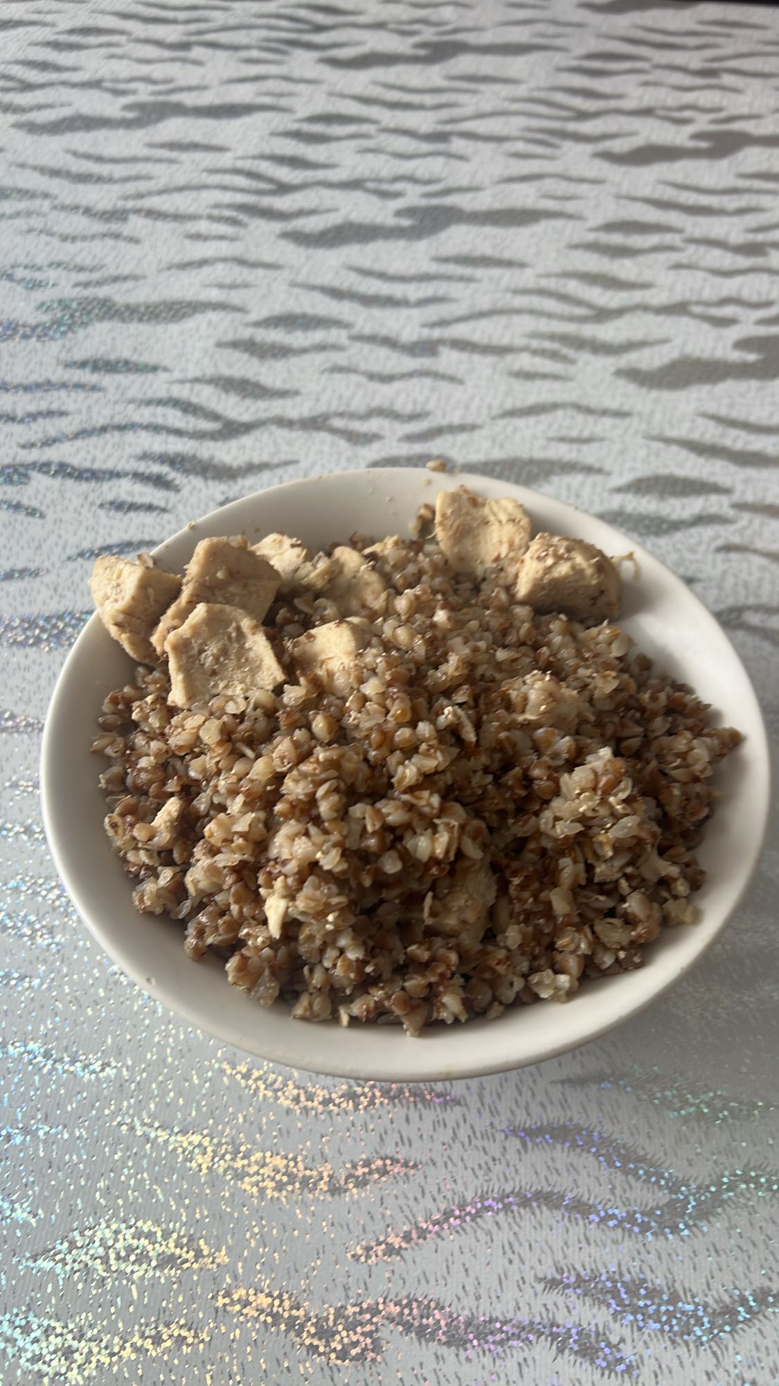 Гречка с курицей