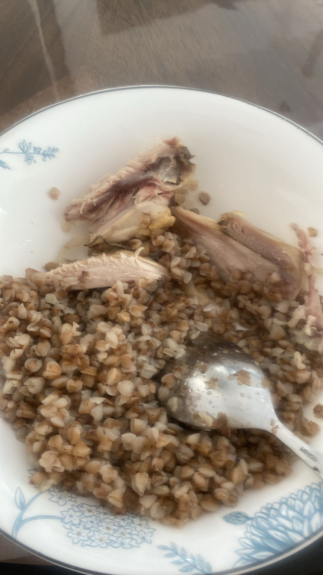 Гречка с курицей