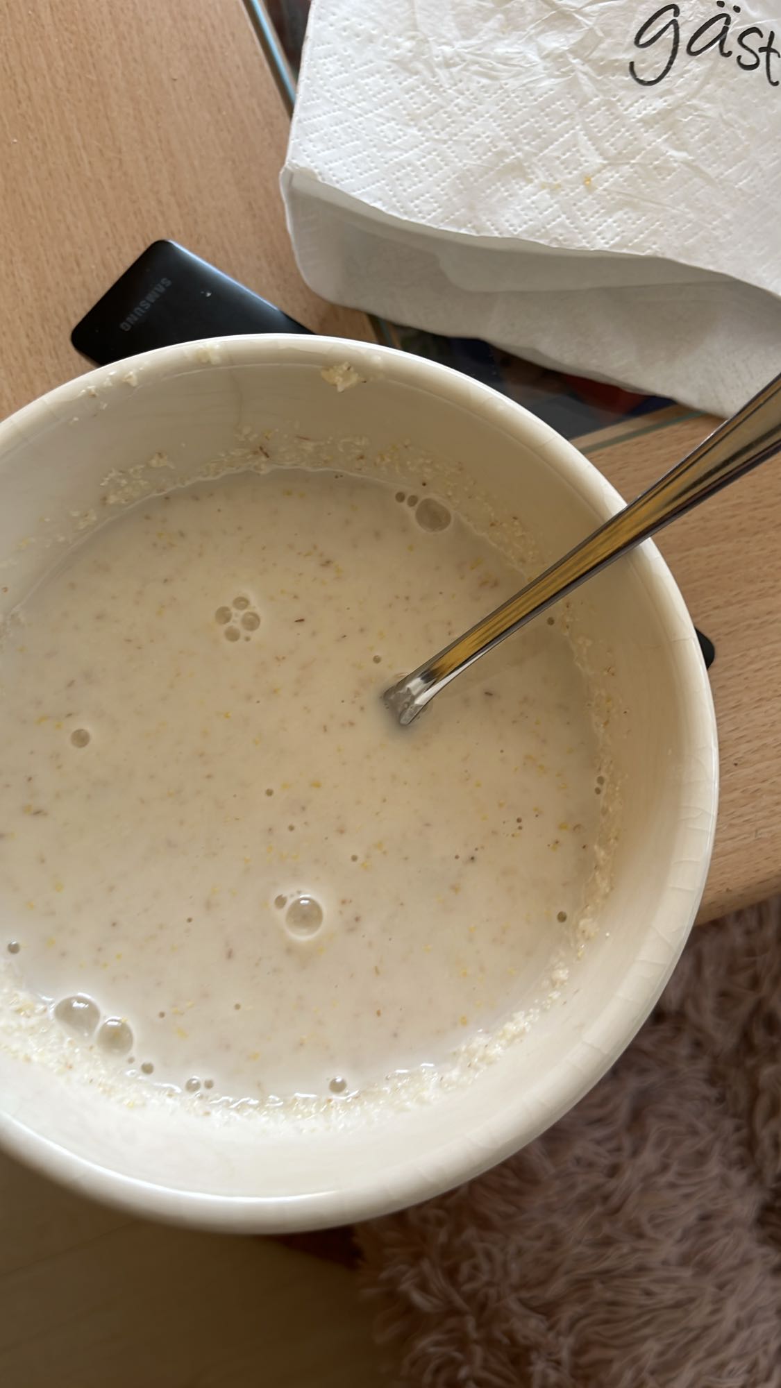 Oatmeal with Milk