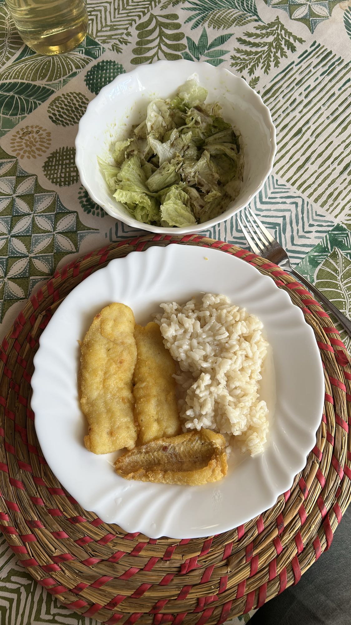 Fried Fish with Rice