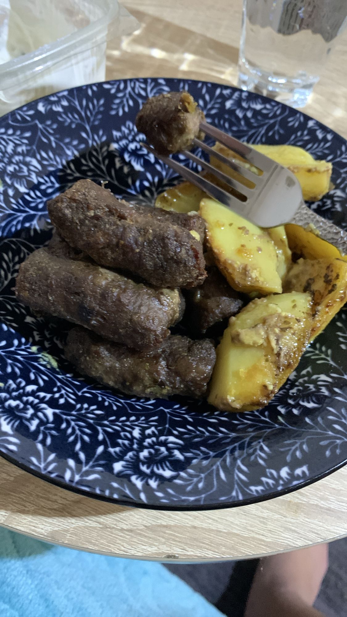 Κεμπάπ με πατάτες