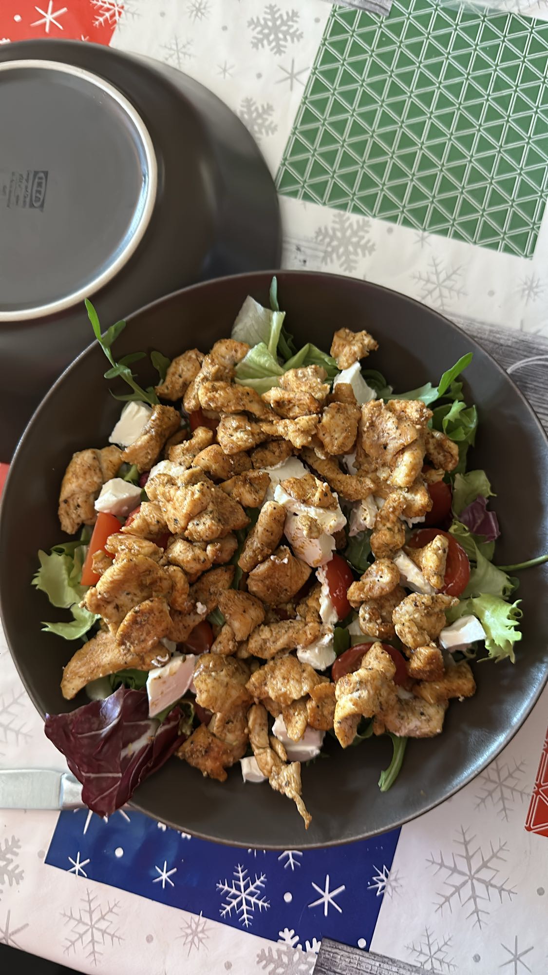 Sałatka z kurczakiem