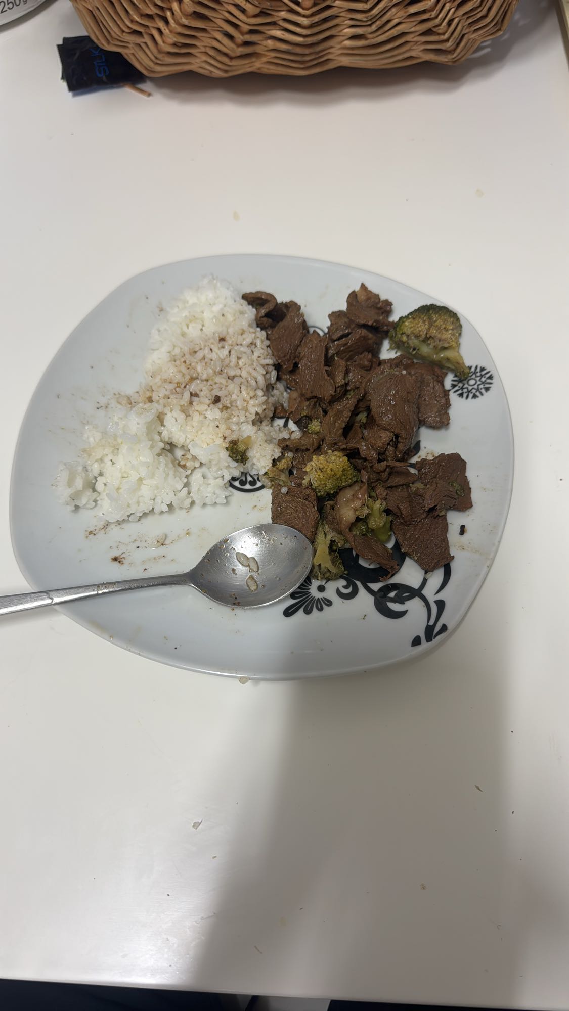 Beef with Rice and Broccoli